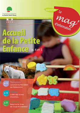 Accueil De La Petite Enfance P