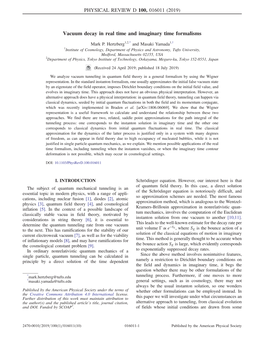 Vacuum Decay in Real Time and Imaginary Time Formalisms