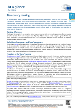 Democracy Ranking