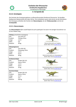 2.2.2. Ceratopsia