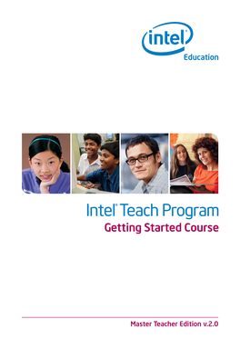 Intel® Teach Program Getting Started Course