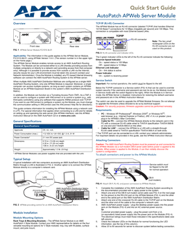 Apweb Server Module