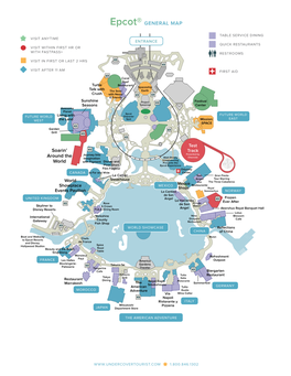 Epcot® GENERAL MAP