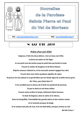 N° 122 Ete 2019