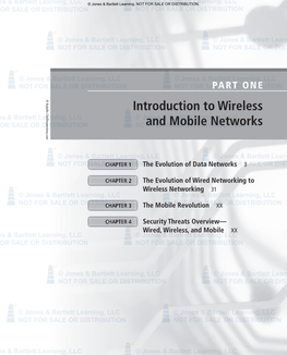Introduction to Wireless and Mobile Networks