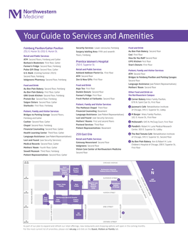 Your Guide to Services and Amenities