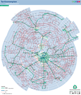 Tarifzonenplan Gesamtraum