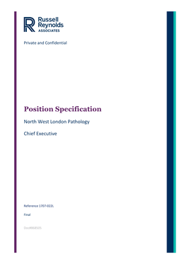 Position Specification