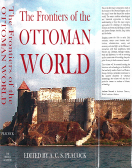 The Frontiers of the Ottoman World