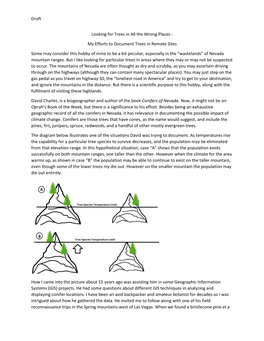 Draft Looking for Trees in All the Wrong Places