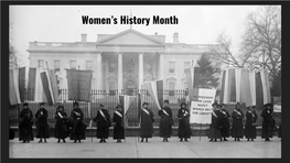 Women's History Month