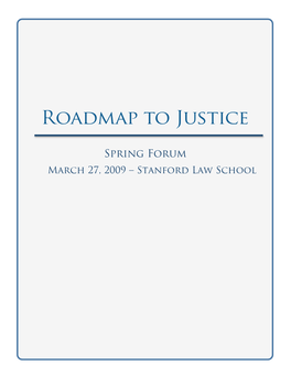 Stanford Forum Booklet