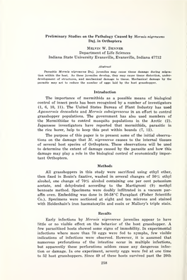 Proceedings of the Indiana Academy of Science