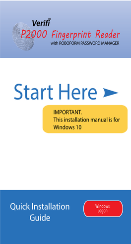 P2000 Quick Start Win10 Pg1 Reva.Ai