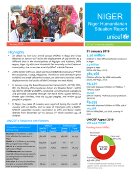 Niger Humanitarian Situation Report