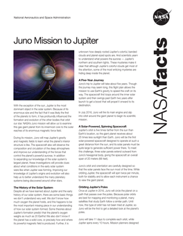 Juno Mission to Jupiter