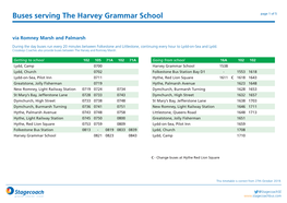 Buses Serving the Harvey Grammar School Page 1 of 5