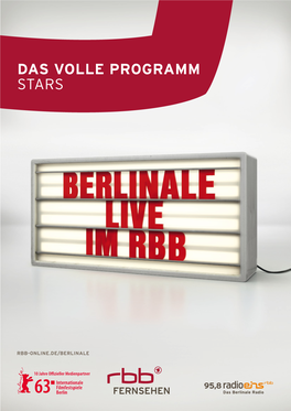 Pressemappe Zur Berlinale