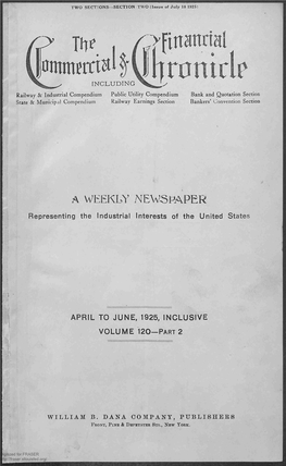 April to June 1925, Inclusive: Index to Volume