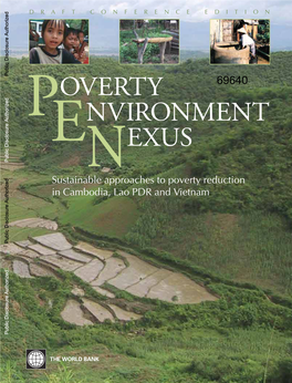 Poverty and Environment in Lao PDR 3