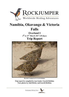 Namibia, Okavango & Victoria Falls Overland I 2017