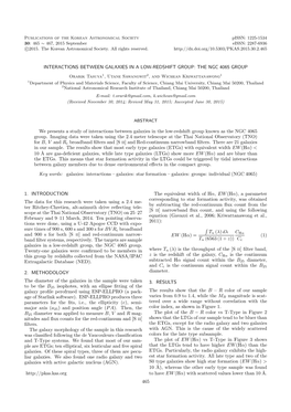 Interactions Between Galaxies in a Low-Redshift Group: the Ngc 4065 Group