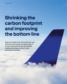 Shrinking the Carbon Footprint and Improving the Bottom Line