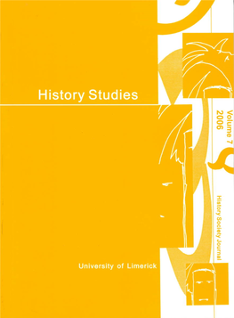 History Studies Volume 7