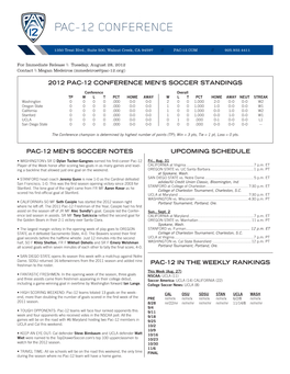 Pac-10 Conference Pac-12 Conference