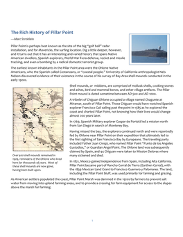 The Rich History of Pillar Point —Marc Strohlein