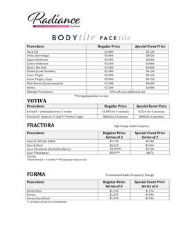 Votiva Fractora Forma