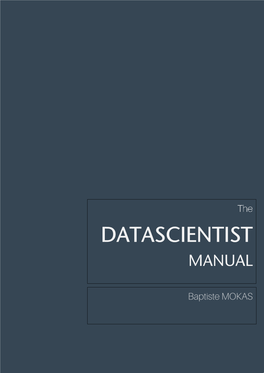 Datascientist Manual