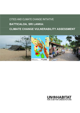 Batticaloa Municipal Council Vulnerability Assessment