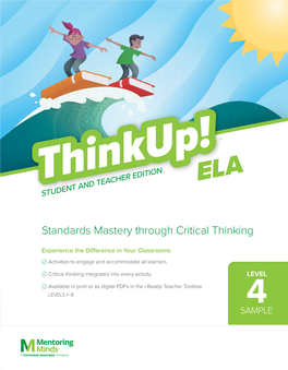 Standards Mastery Through Critical Thinking