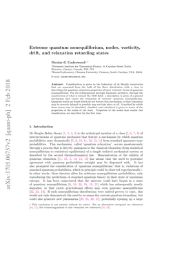 Extreme Quantum Nonequilibrium, Nodes, Vorticity, Drift, and Relaxation Retarding States