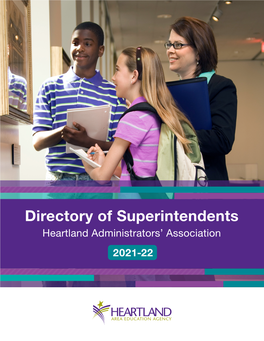 Heartland AEA Directory of Superintendents 2021-22