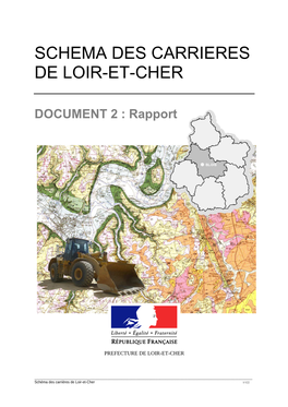 Schema Des Carrieres De Loir-Et-Cher