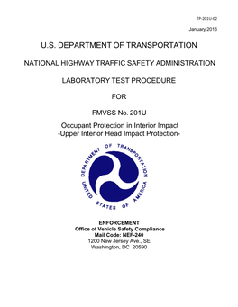 U.S. Department of Transportation