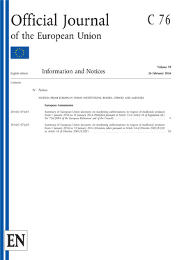 Official Journal of the European Union C 76/1