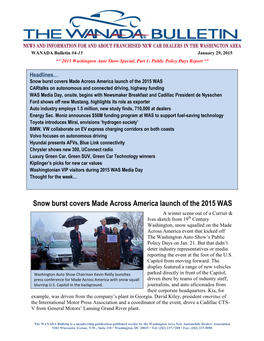 Snow Burst Covers Made Across America Launch of the 2015