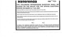 2000-2001 SSMU Election Results