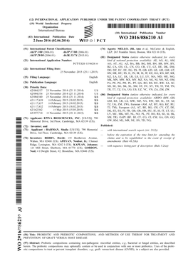 WO 2016/086210 Al 2 June 2016 (02.06.2016) P O P C T