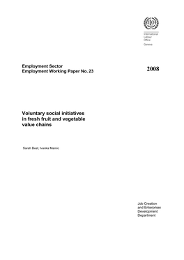 WP Employment N° 23 11.05