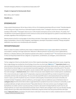 Tintinalli – Approach to Nontraumatic Shock