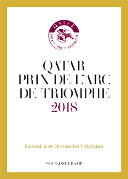 Qatar Prix De L'arc De Triomphe 2018