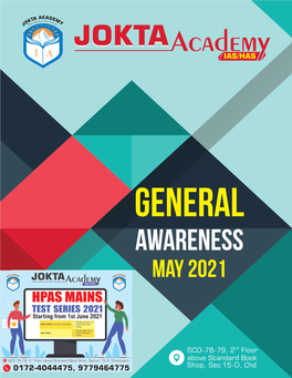 AWARENESS May 2021