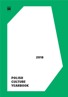 Polish Culture Yearbook 2018