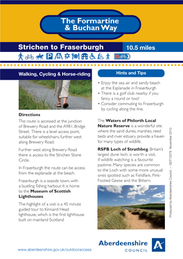 Strichen to Fraserburgh