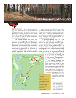 Fort Ancient Earthworks Hilltop Enclosure