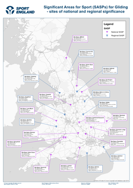 (Sasps) for Gliding - Sites of National and Regional Significance